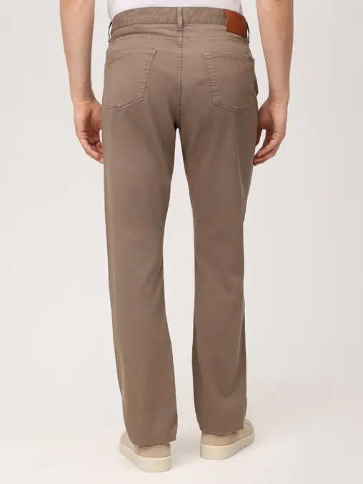 Джинсы Regular Fit из хлопка и лиоцелла CANALI