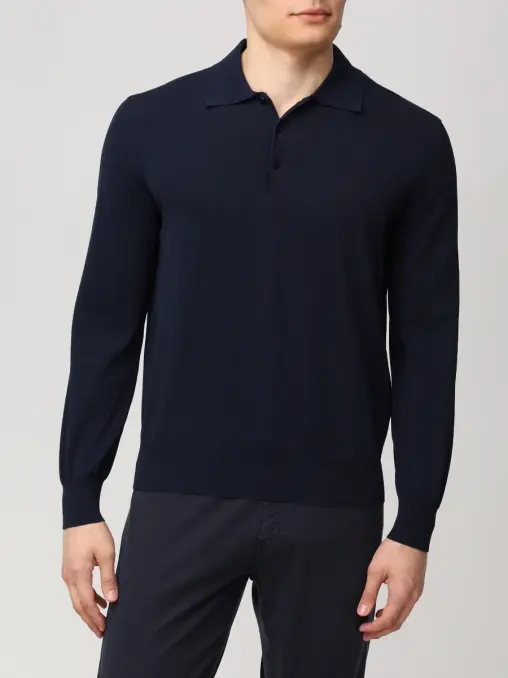 Поло хлопковое CANALI