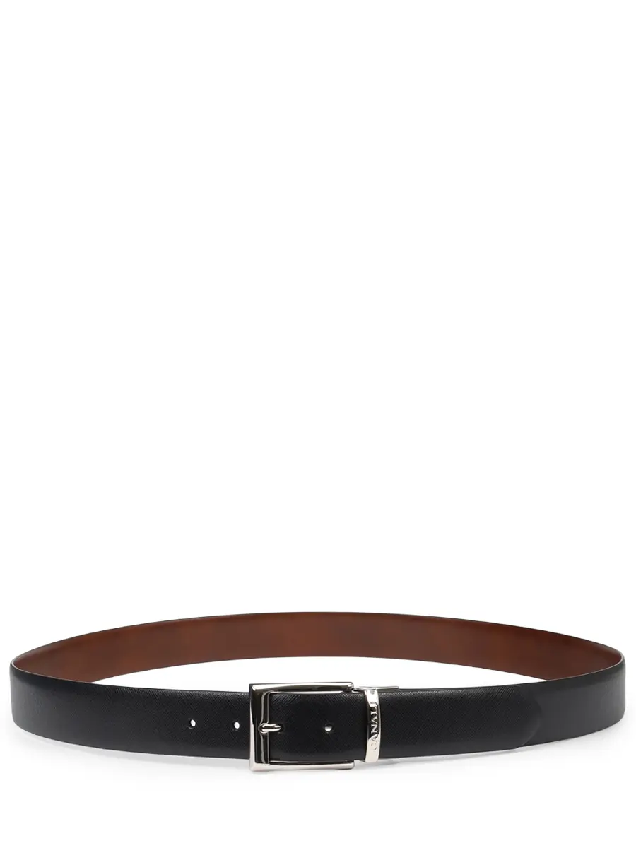 Ремень кожаный двусторонний