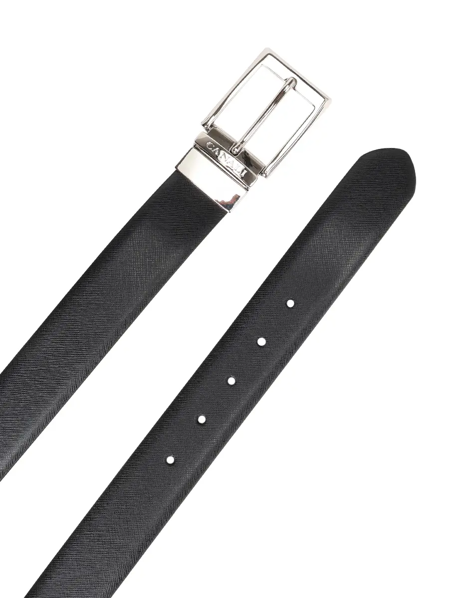 Ремень кожаный двусторонний