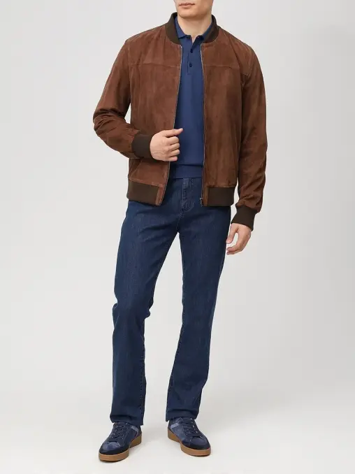 Джинсы Regular Fit хлопковые CANALI