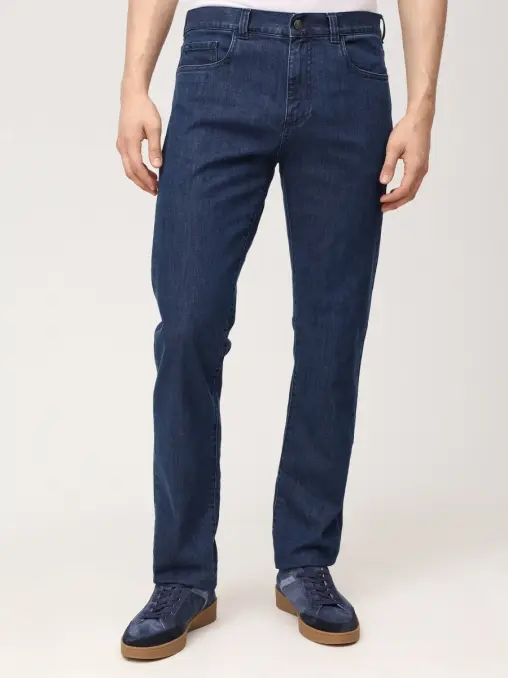 Джинсы Regular Fit хлопковые CANALI