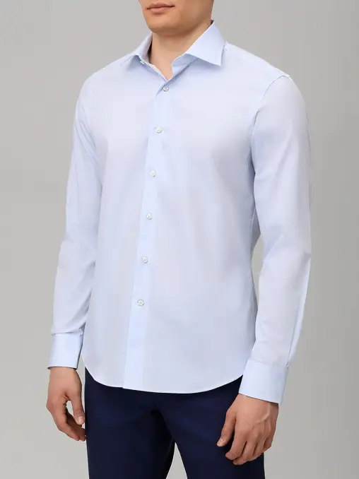 Рубашка Slim Fit хлопковая CANALI