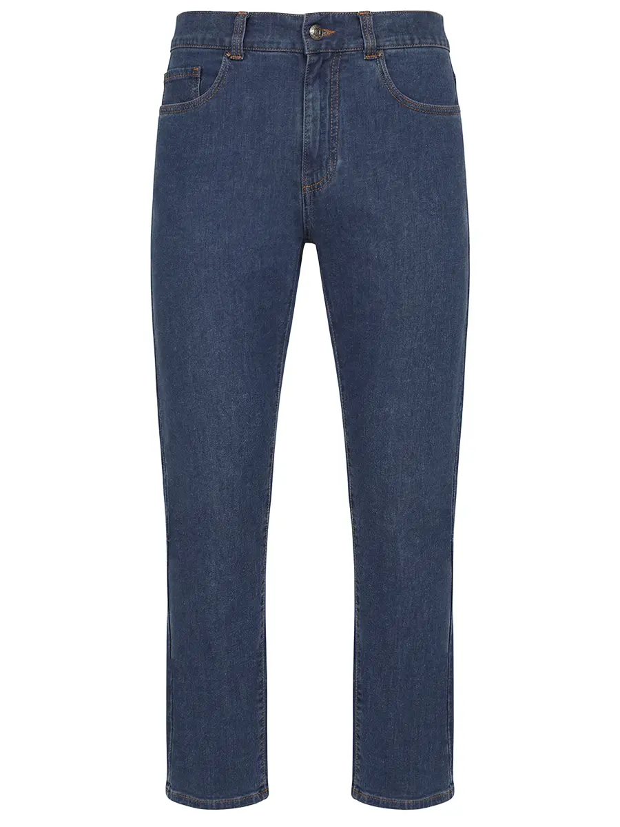 Джинсы Slim Fit из хлопка и лиоцелла