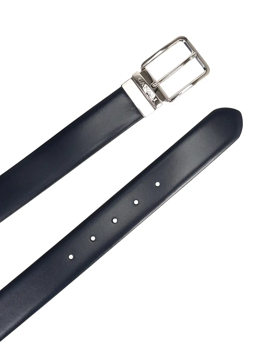 Ремень кожаный двусторонний