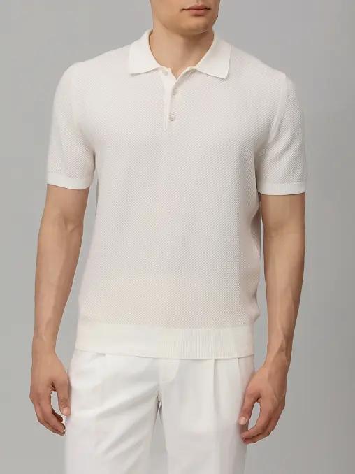 Поло хлопковое CANALI