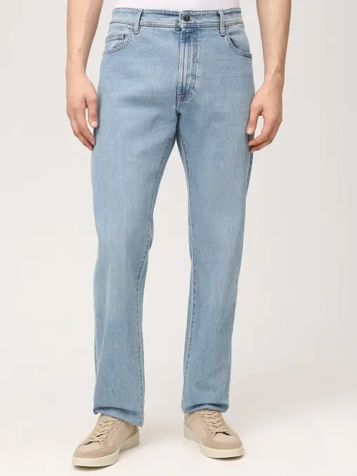 Джинсы Regular Fit хлопковые CANALI