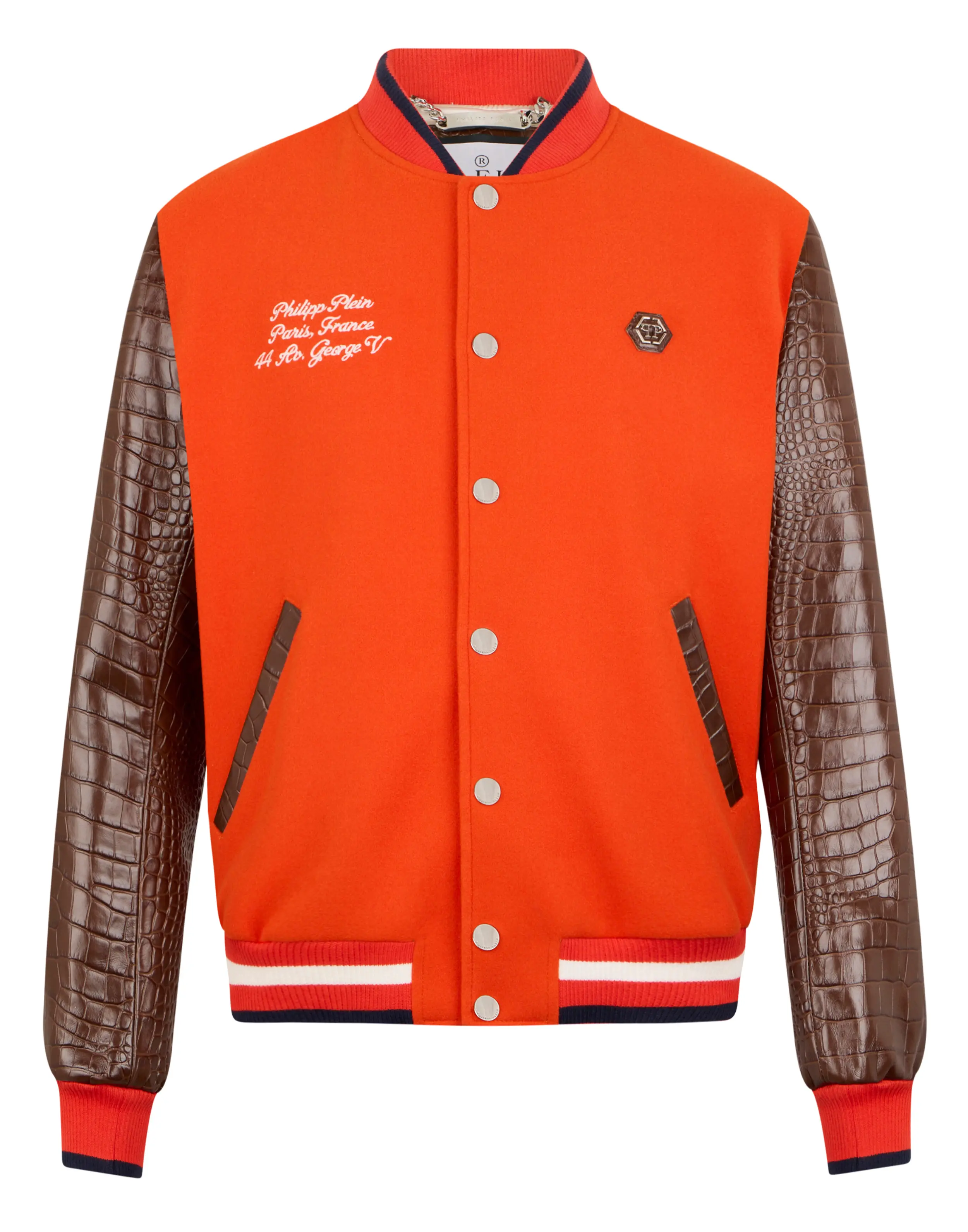 Бомбер комбинированный