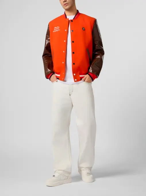 Бомбер комбинированный PHILIPP PLEIN