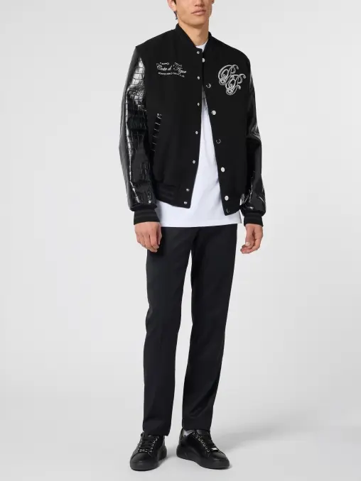 Бомбер комбинированный PHILIPP PLEIN