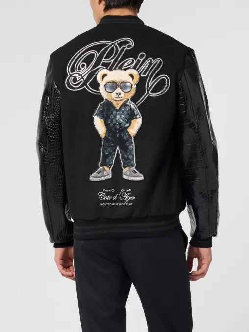 Бомбер комбинированный PHILIPP PLEIN