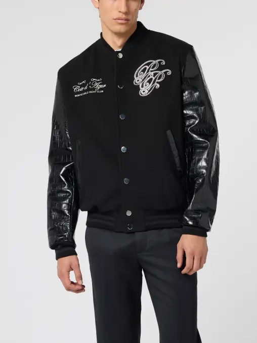 Бомбер комбинированный PHILIPP PLEIN