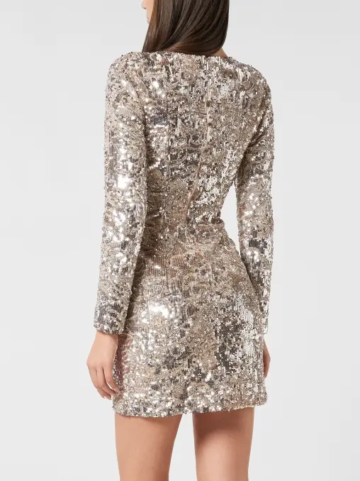 Платье с пайетками PHILIPP PLEIN