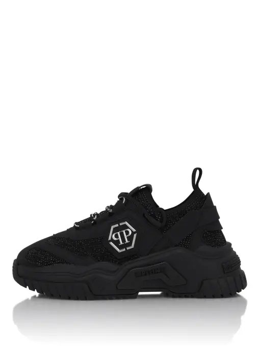 Кроссовки со стразами PHILIPP PLEIN