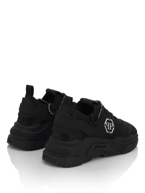 Кроссовки со стразами PHILIPP PLEIN