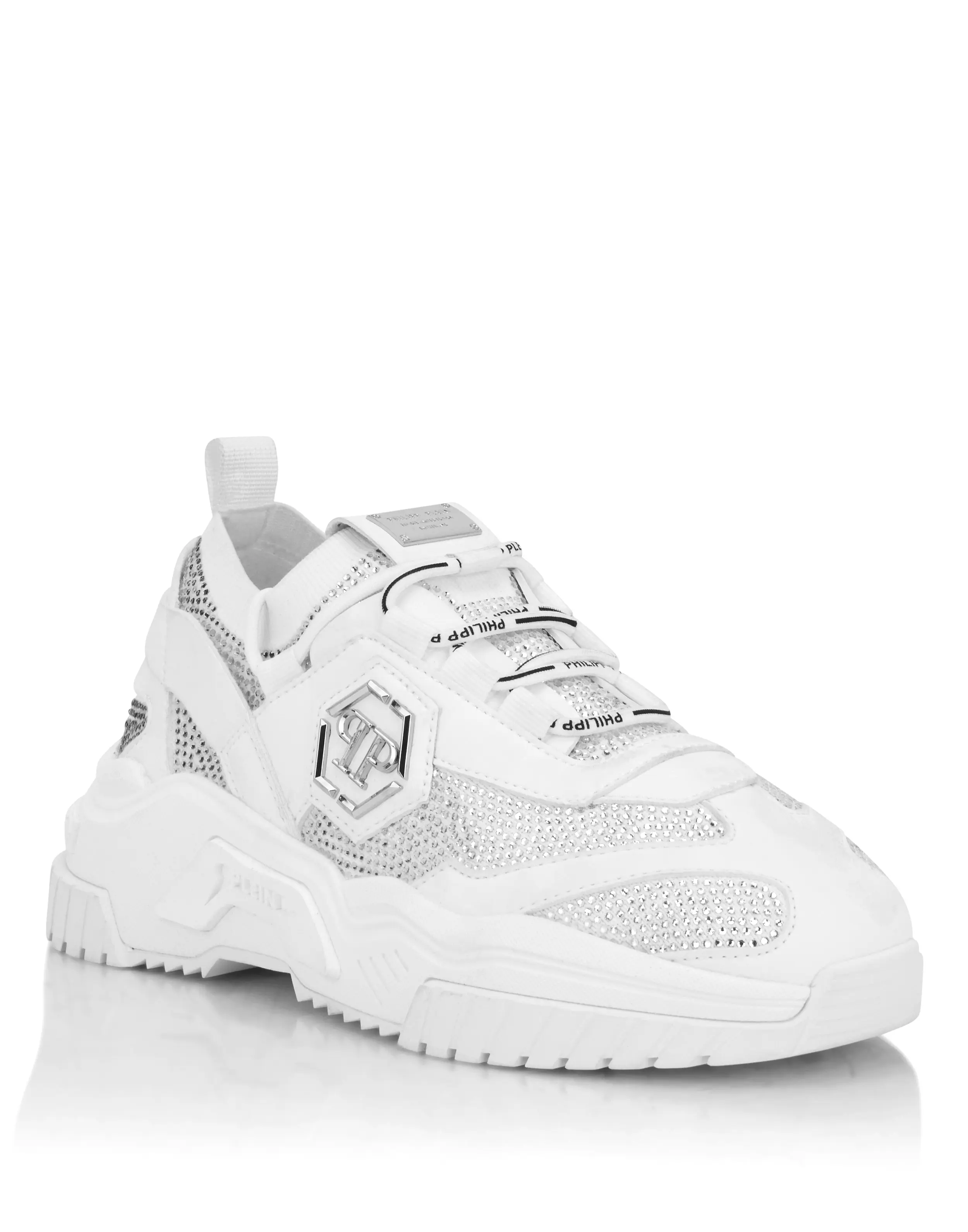 Кроссовки со стразами