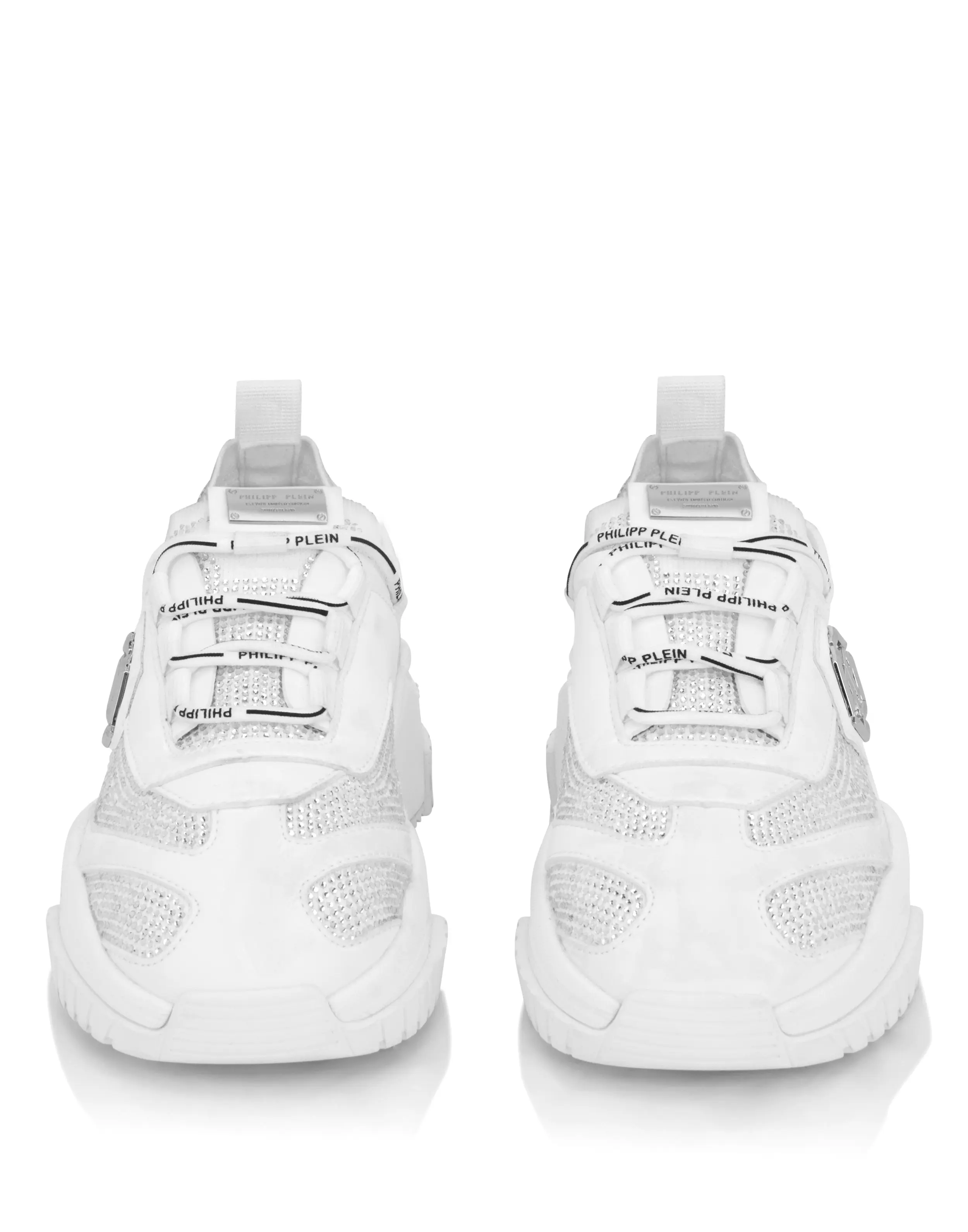 Кроссовки со стразами