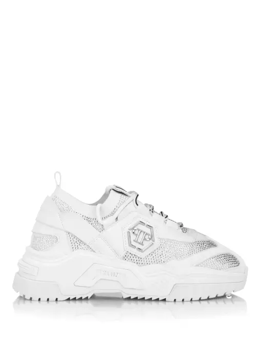 Кроссовки со стразами PHILIPP PLEIN
