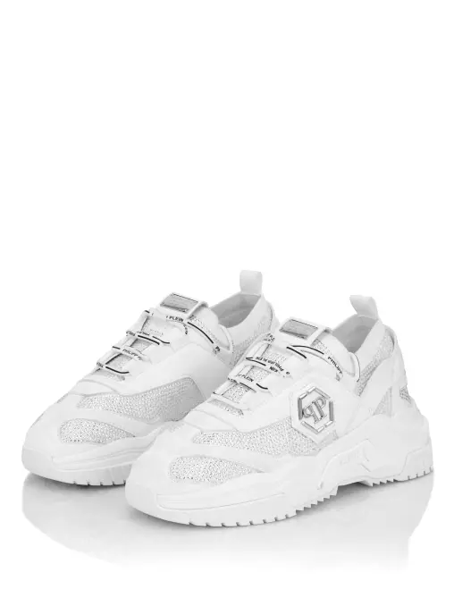Кроссовки со стразами PHILIPP PLEIN