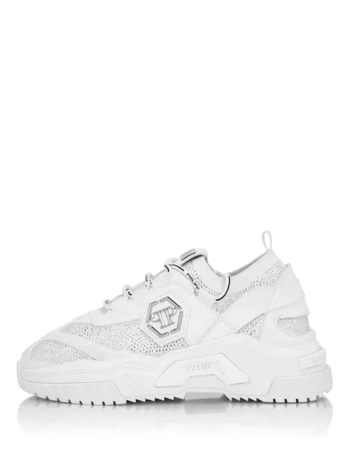 Кроссовки со стразами PHILIPP PLEIN