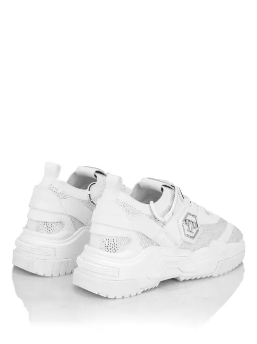 Кроссовки со стразами PHILIPP PLEIN
