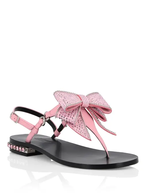 Сандалии кожаные PHILIPP PLEIN