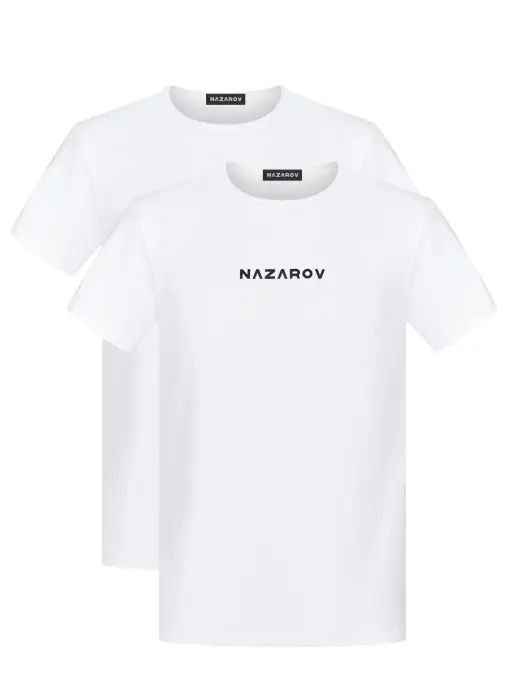Комплект из двух хлопковых футболок NAZAROV
