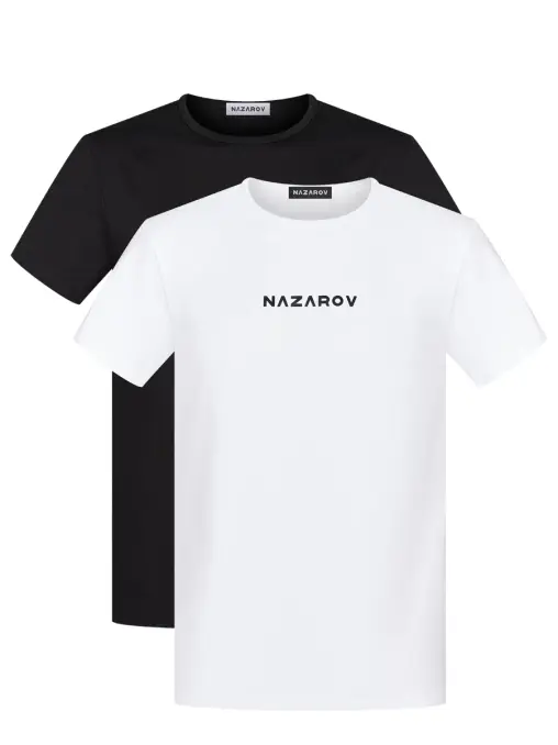 Комплект из двух хлопковых футболок NAZAROV