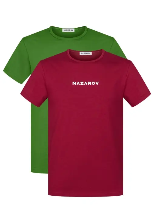 Комплект из двух хлопковых футболок NAZAROV