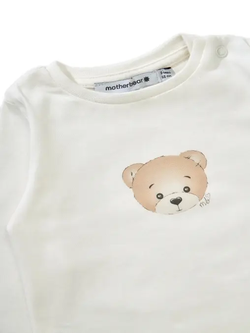Лонгслив хлопковый MOTHERBEAR