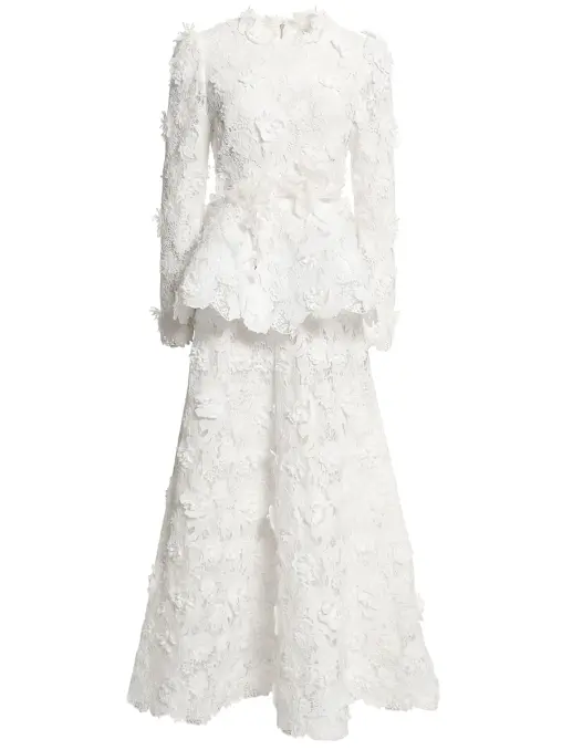 Платье с декором YVON