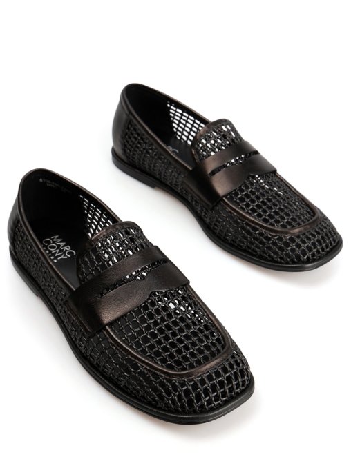 Лоферы кожаные MARC CONY