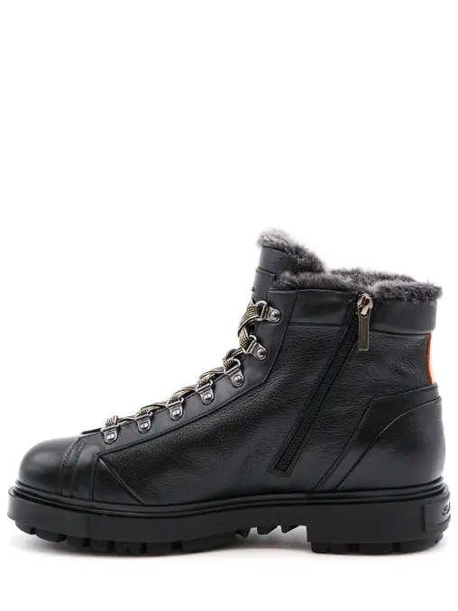 Ботинки кожаные на меху SANTONI
