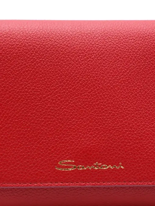 Клатч кожаный SANTONI