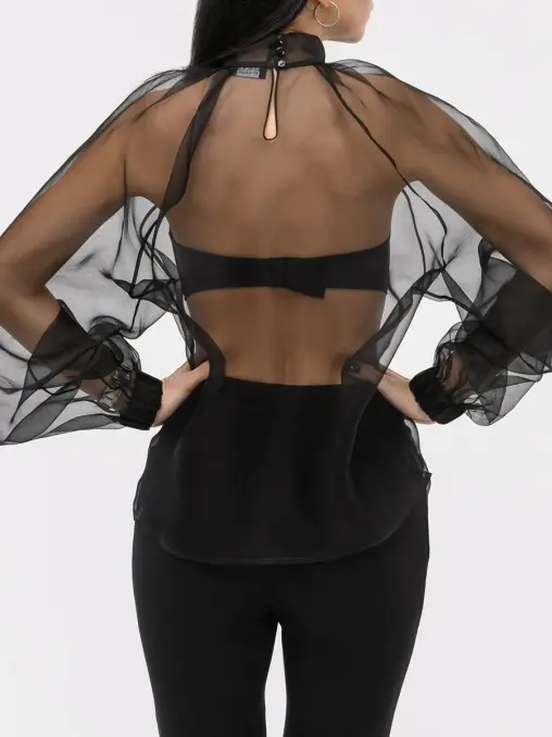 Блуза из органзы ELJACKET