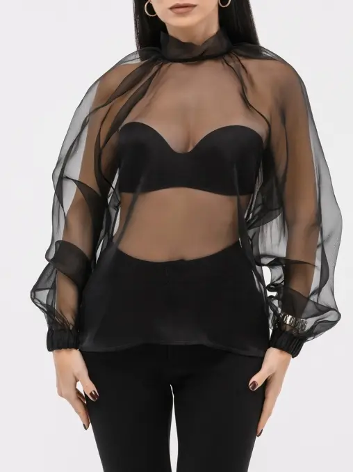 Блуза из органзы ELJACKET