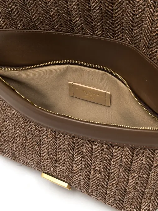 Клатч плетеный GIANNI CHIARINI
