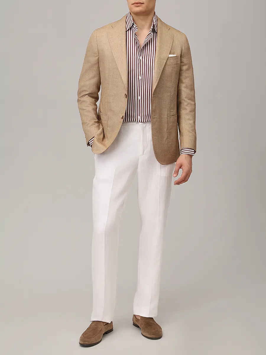 Рубашка Slim Fit хлопковая