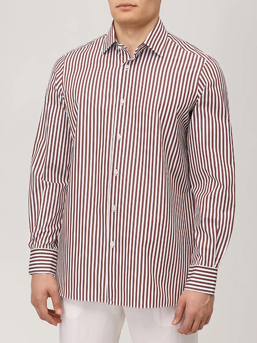 Рубашка Slim Fit хлопковая