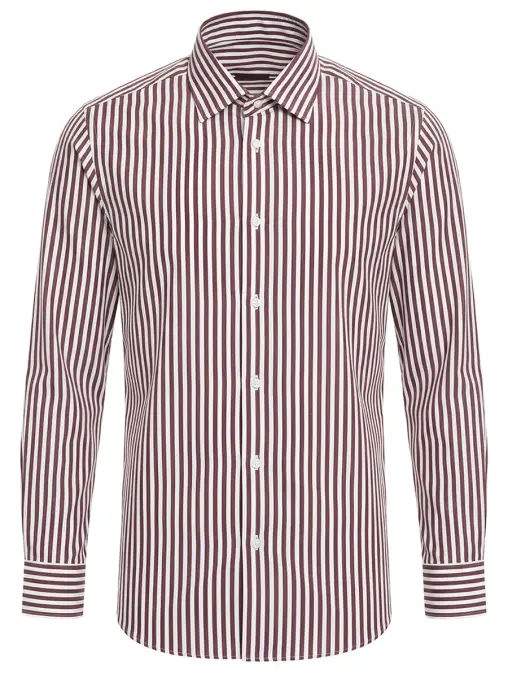 Рубашка Slim Fit хлопковая STILE LATINO