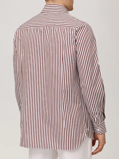 Рубашка Slim Fit хлопковая STILE LATINO