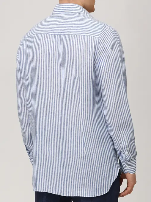 Рубашка Slim Fit льняная STILE LATINO