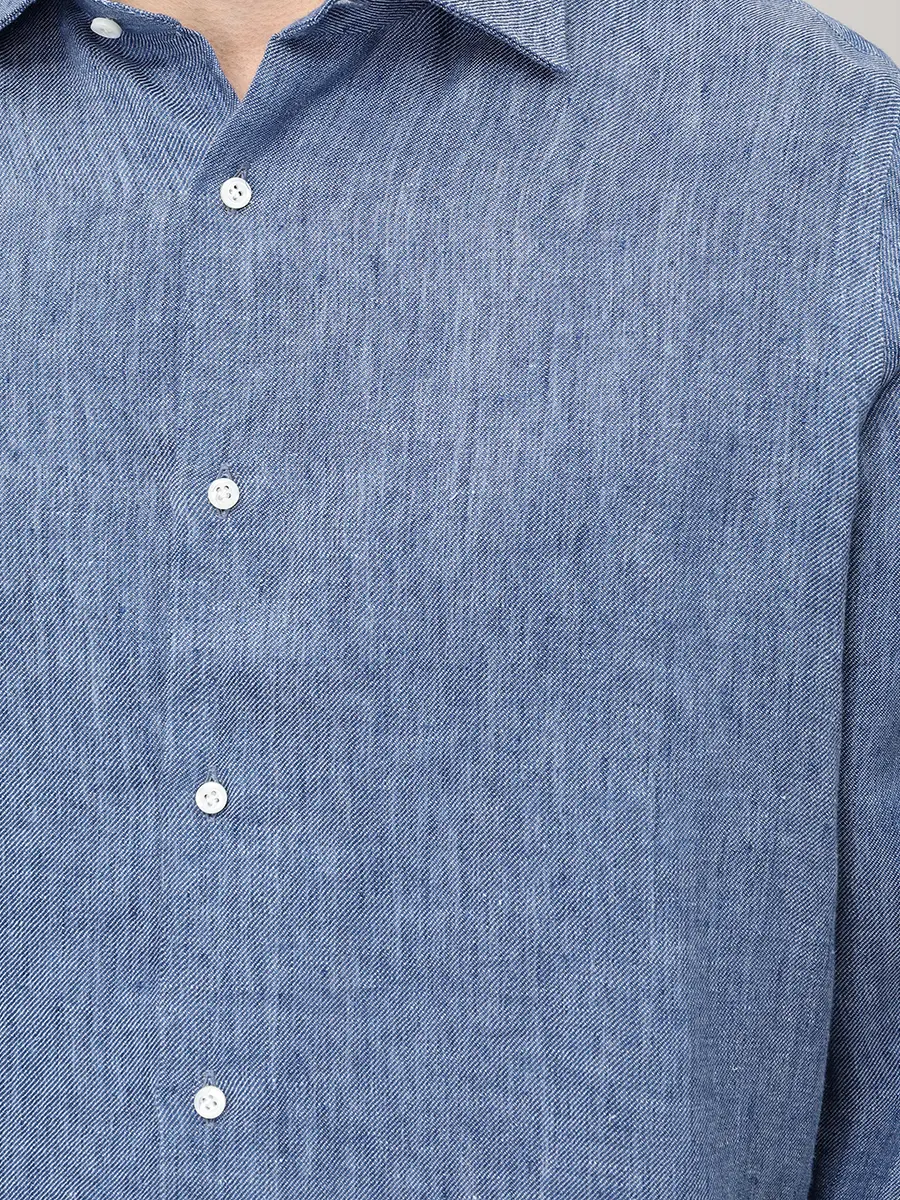 Рубашка Slim Fit льняная