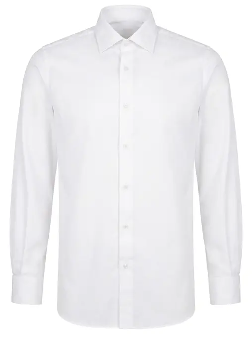 Рубашка Slim Fit из хлопка и льна STILE LATINO