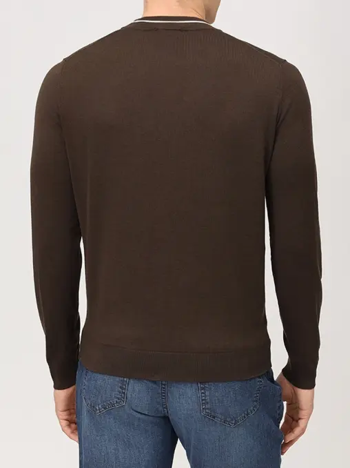 Джемпер из шелка и хлопка FIORONI CASHMERE