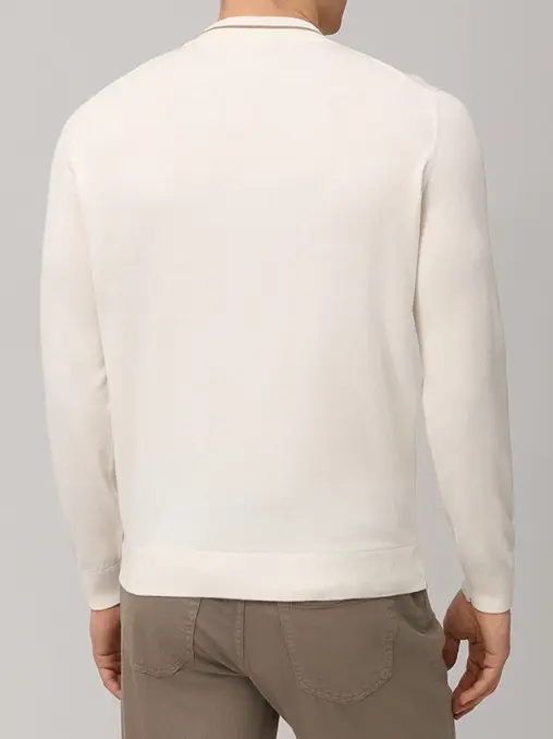 Джемпер из шелка и хлопка FIORONI CASHMERE