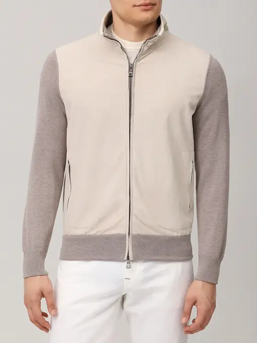 Кардиган комбинированный FIORONI CASHMERE