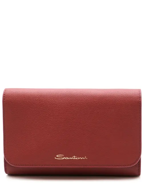 Клатч кожаный SANTONI