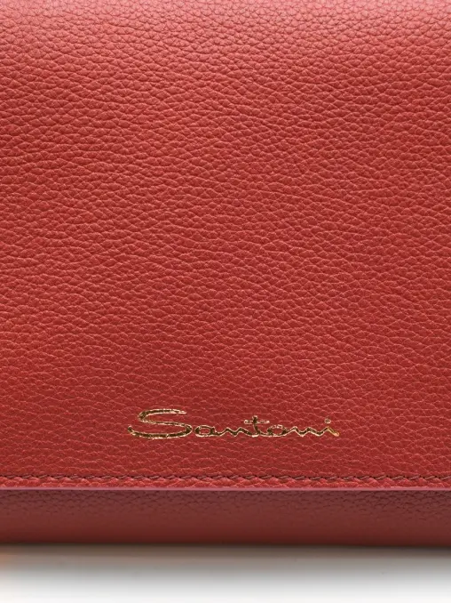 Клатч кожаный SANTONI