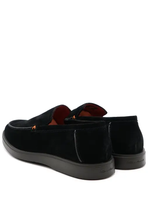 Лоферы замшевые SANTONI